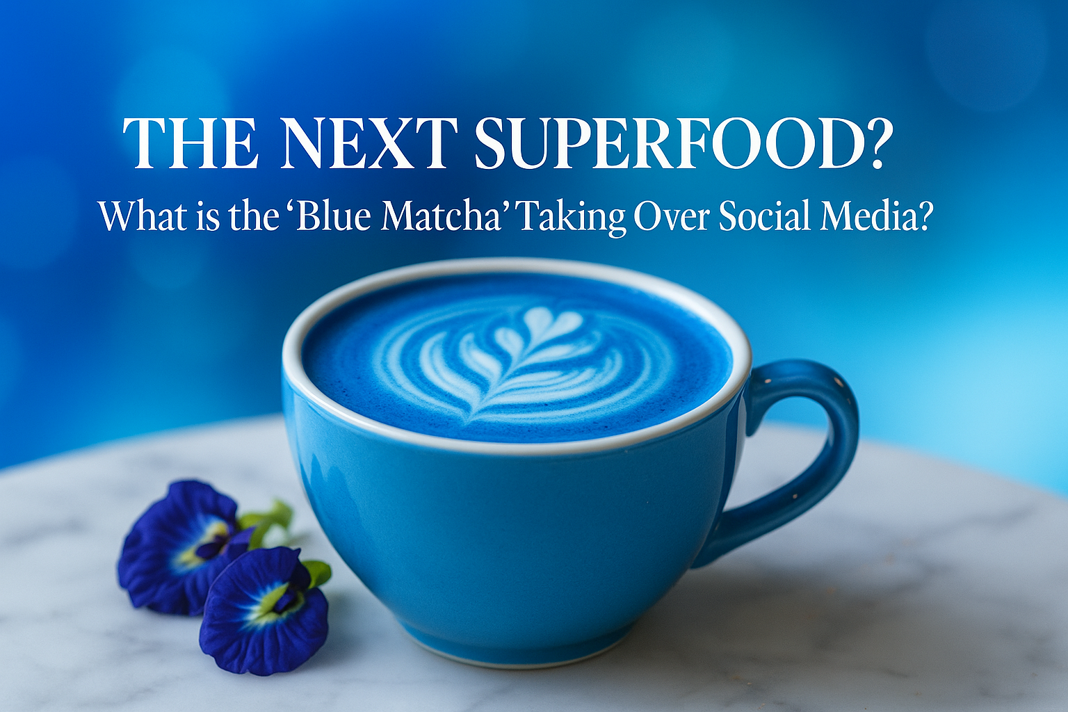 The Next Superfood? What is the “Blue Matcha” Taking Over Social Media?