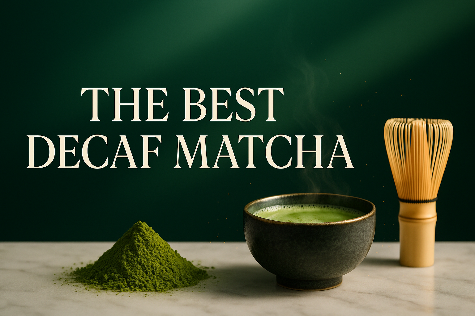 The Best Decaf Matcha Sip Your Way to Serenity! A Guide to Japan's Best Caffeine-Free Drinks