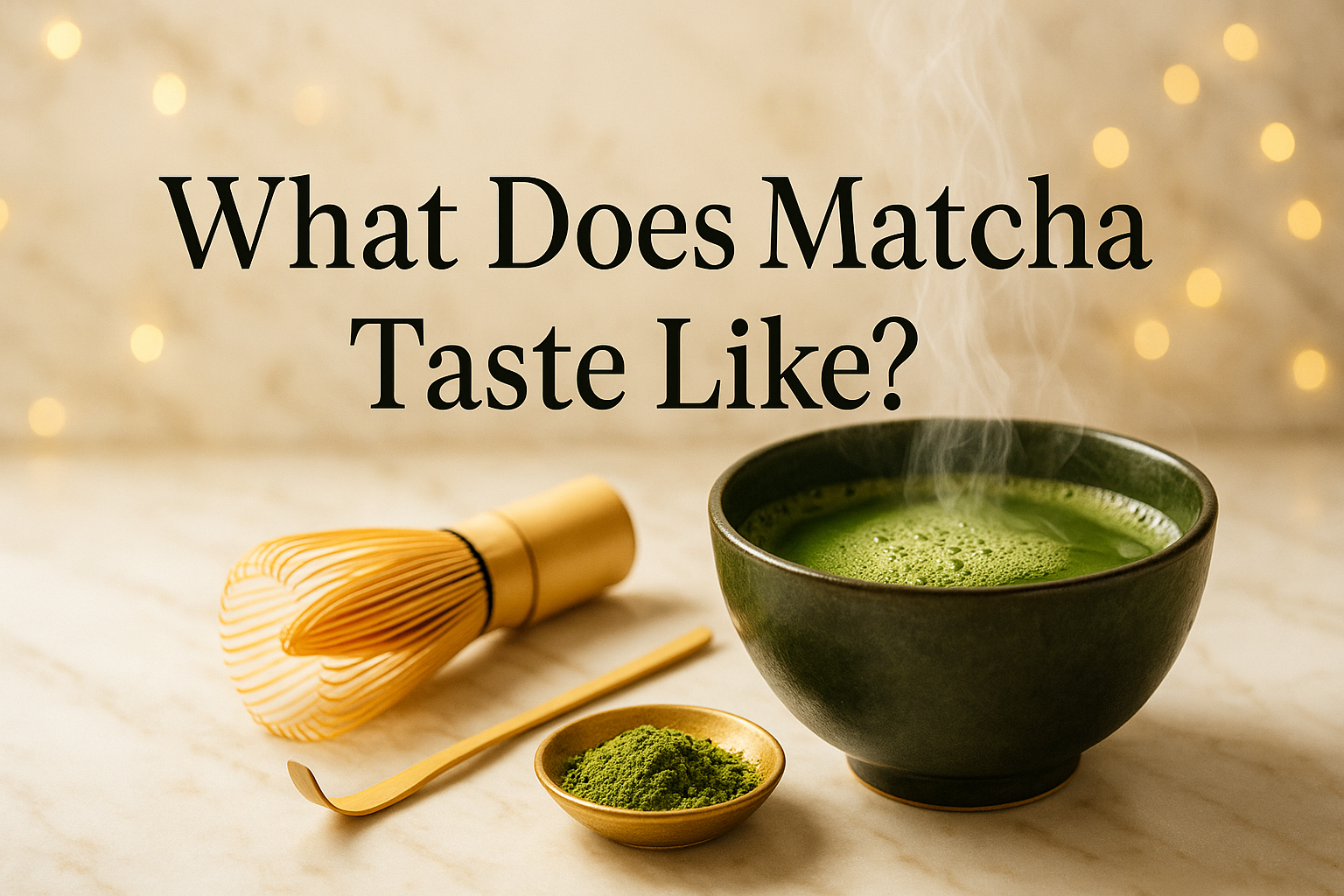 What Does Matcha Taste Like? A Guide to Its Unique Flavor Profile