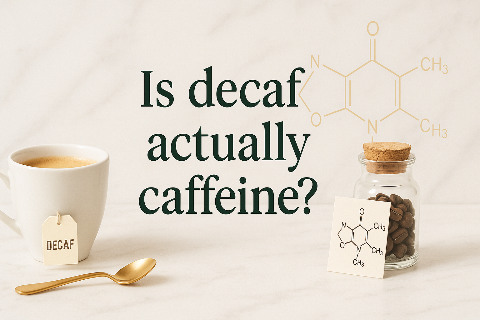 Is decaf actually caffeine?