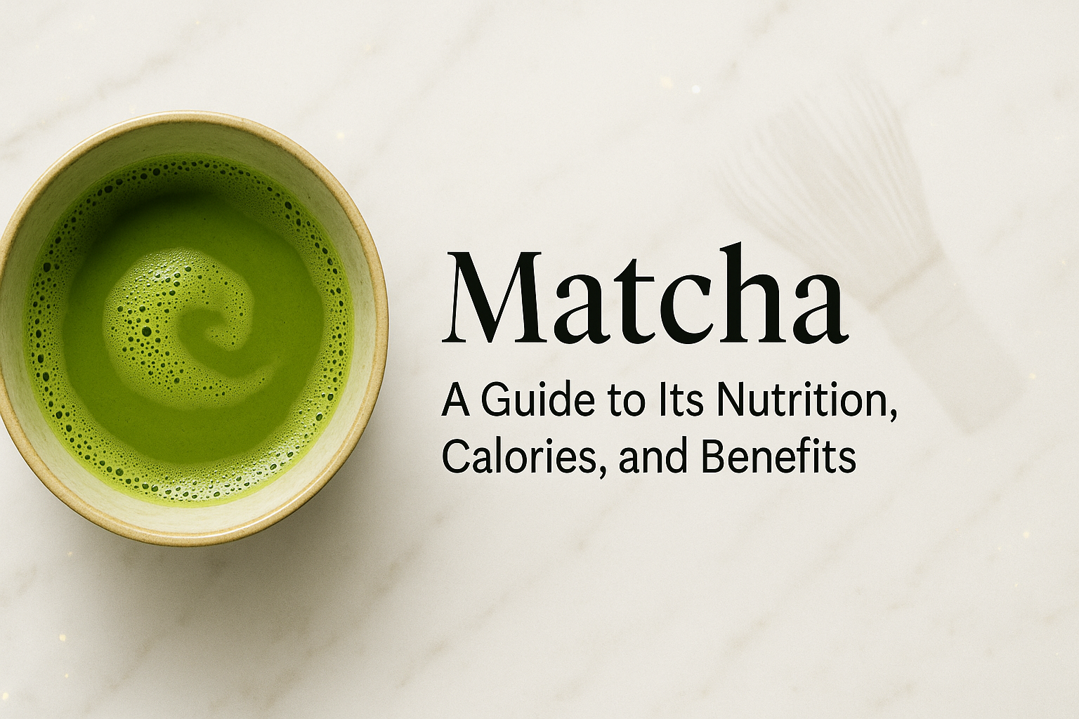 Matcha A Guide to Its Nutrition, Calories, and Benefits