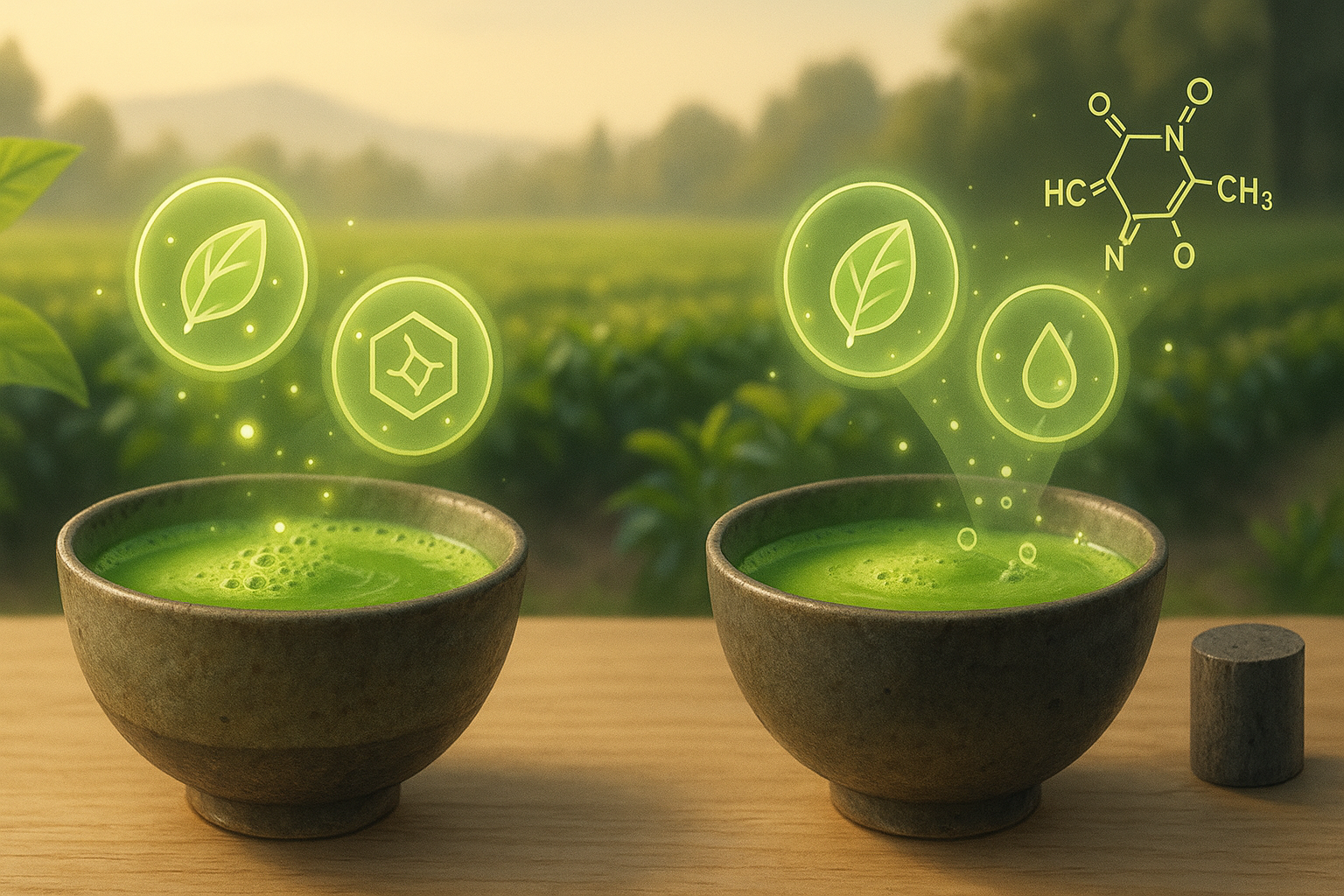 What About the Natural Components in Decaf Matcha?