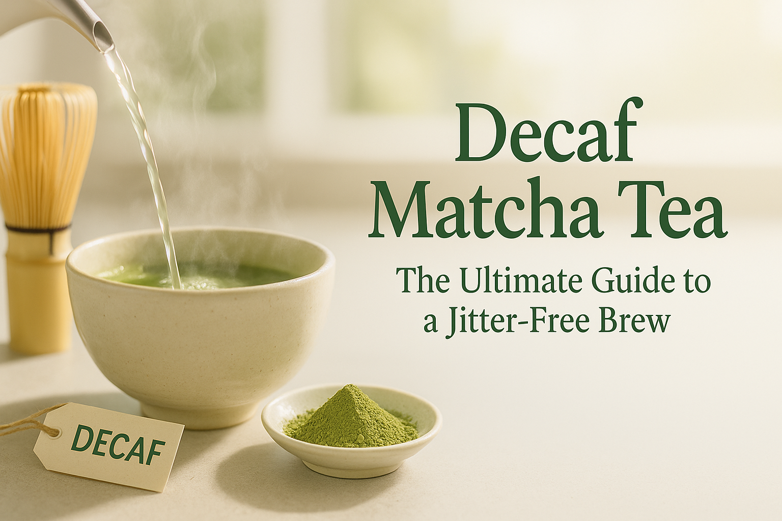 Decaf Matcha Tea: The Ultimate Guide to a Jitter-Free Brew