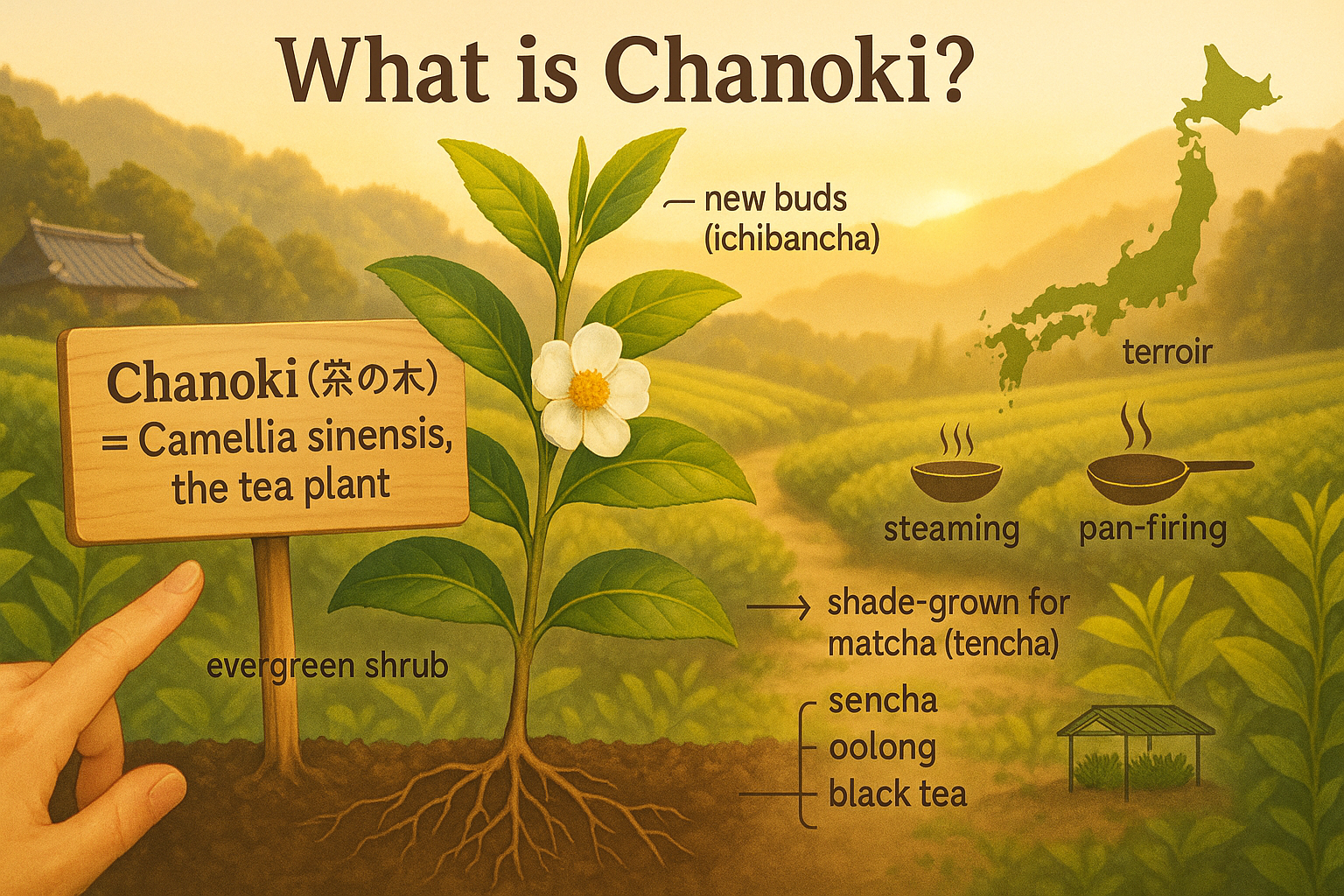 What is Chanoki? Discover the Matcha Plant Where All Tea Begins