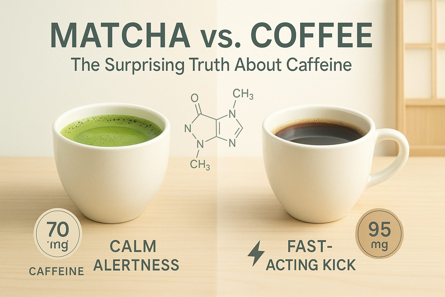 Matcha vs. Coffee The Surprising Truth About Caffeine