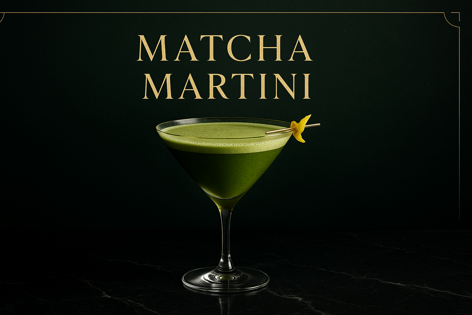 The Ultimate Decaf Matcha Martini: A Smooth & Guilt-Free Cocktail