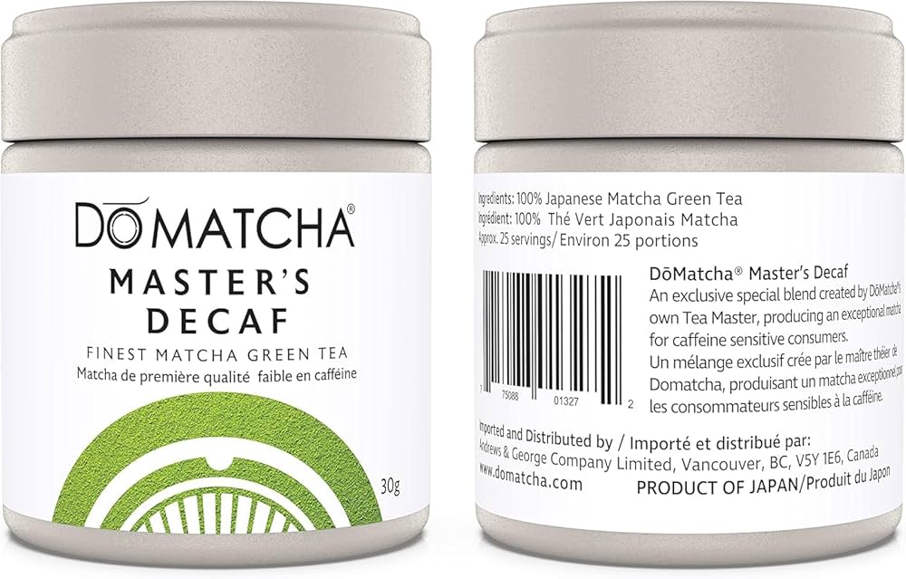 The Gold Standard: DoMatcha Master's Decaf