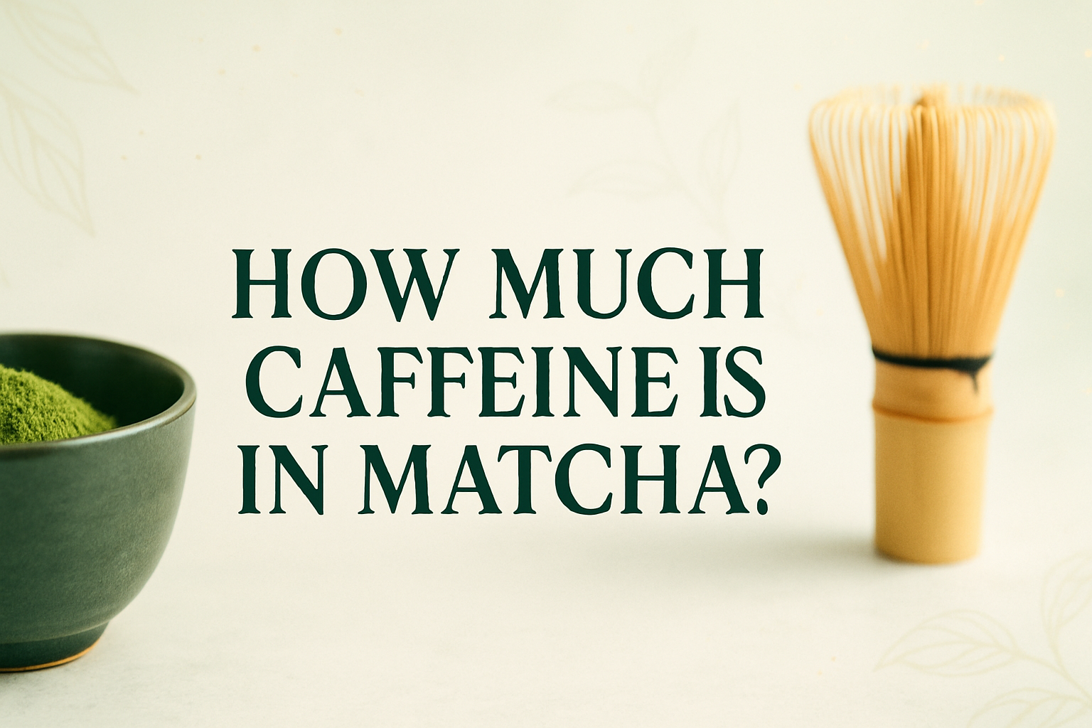 How Much Caffeine Is in Matcha?