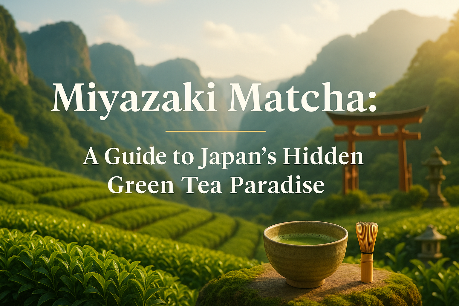Miyazaki Matcha: A Guide to Japan's Hidden Green Tea Paradise