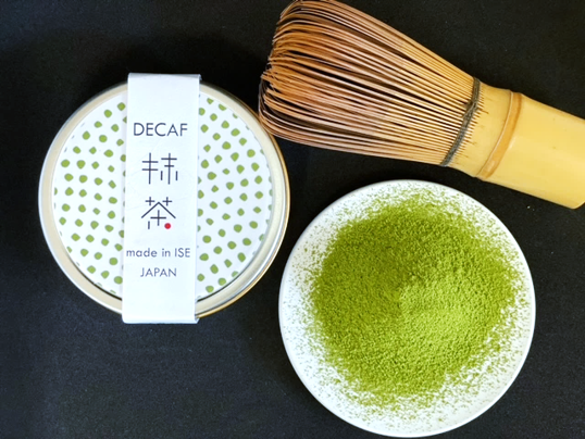 [Decaf Ise Matcha] Ise Tea 20 g Tin — Supercritical CO₂ Method (Processed in Japan), Decaffeinated